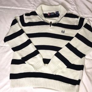 Striped Chaps Sweater